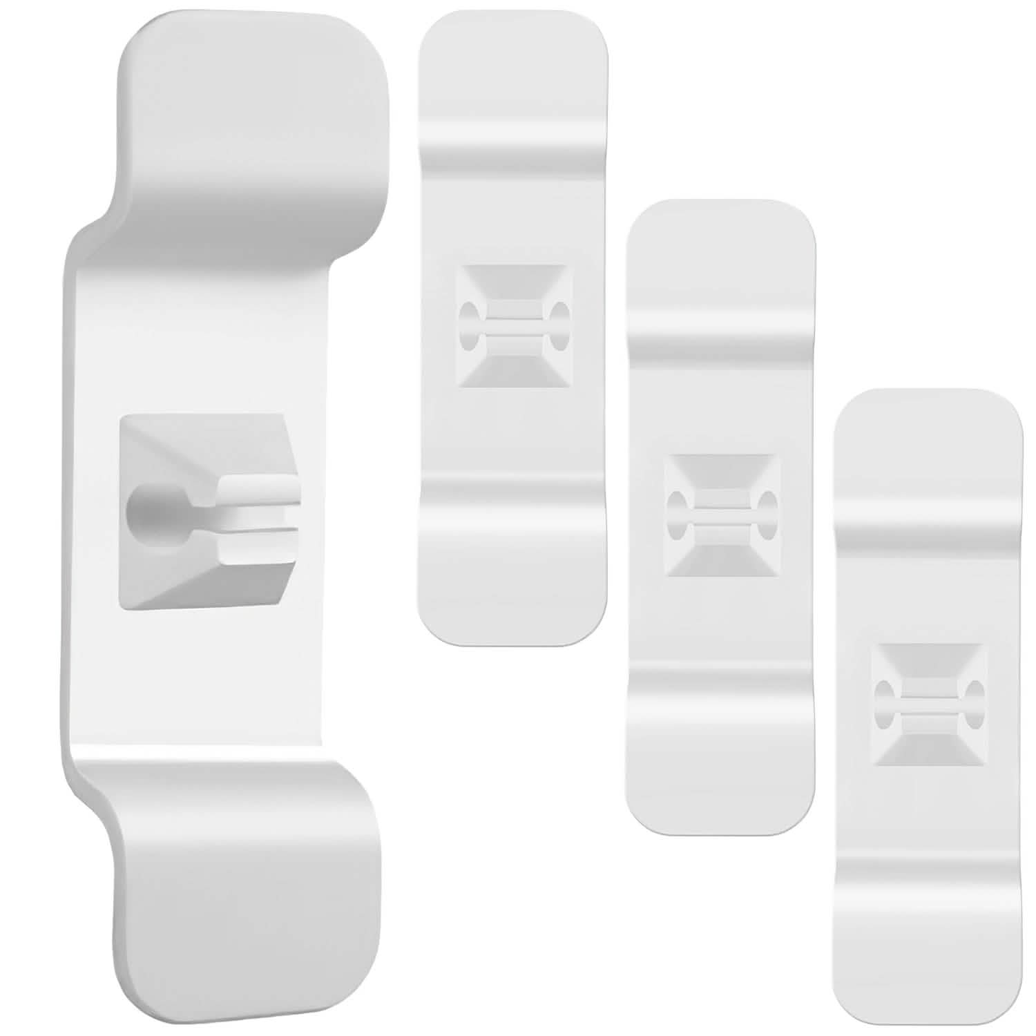 4-Piece: Cord Organizers Self-Adhesive Appliances Cord Holder Everything Else - Tophatter Daily Deals