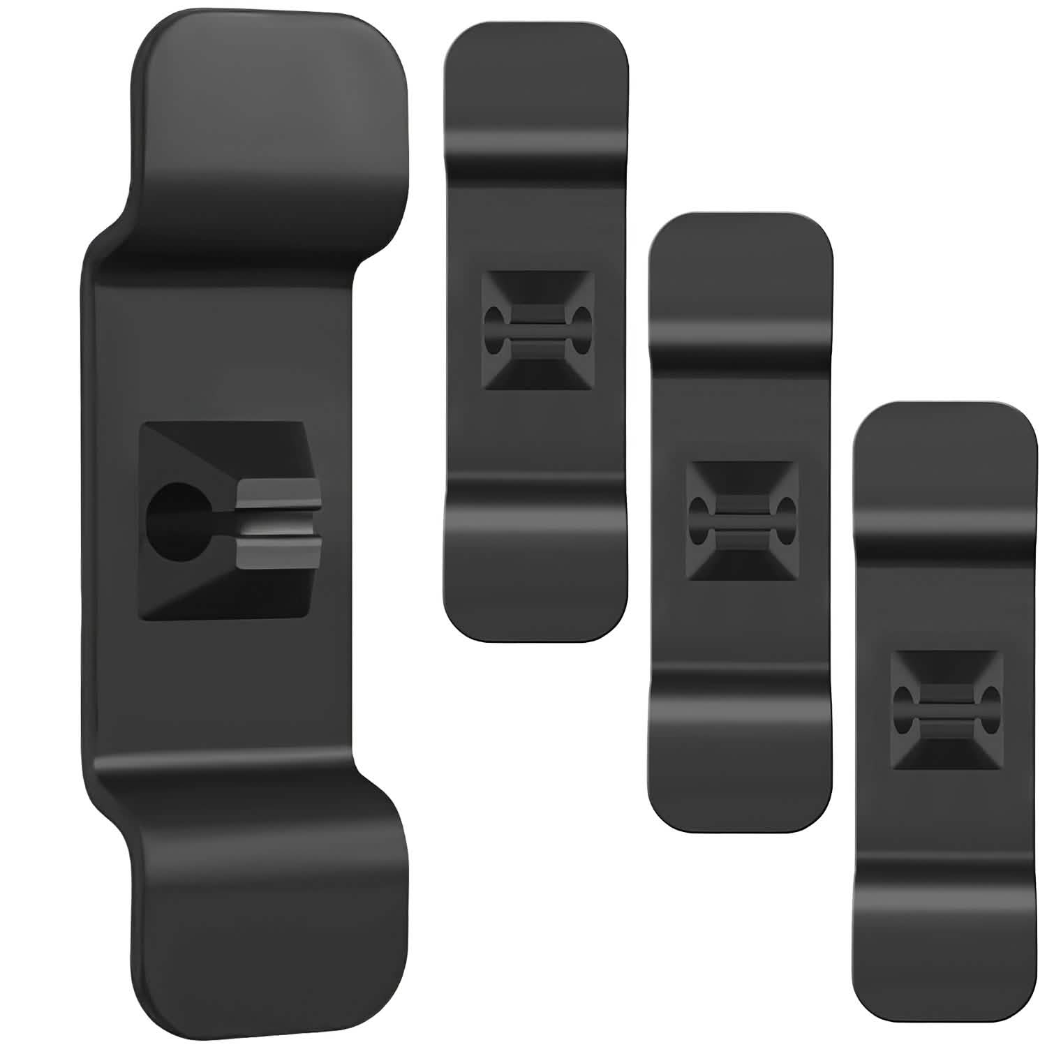 4-Piece: Cord Organizers Self-Adhesive Appliances Cord Holder Everything Else - Tophatter Daily Deals