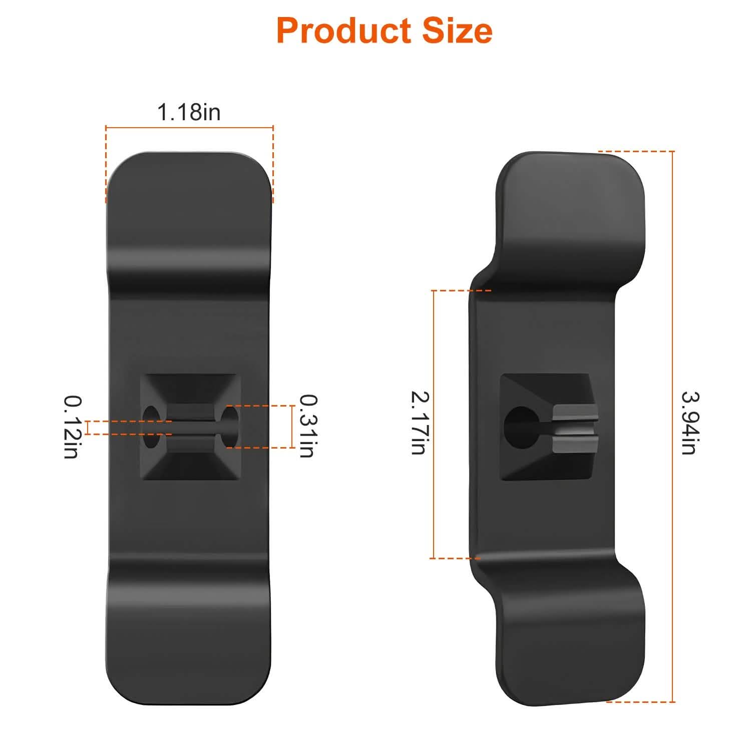 4-Piece: Cord Organizers Self-Adhesive Appliances Cord Holder Everything Else - Tophatter Daily Deals