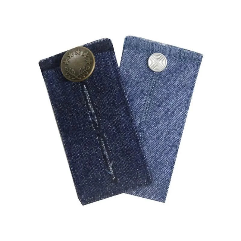 4-Piece: Jeans Elastic Waistband Button Extender Belt Belts & Ties - Tophatter Daily Deals