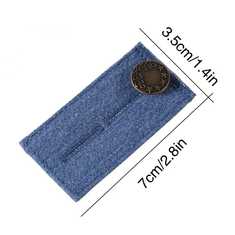 4-Piece: Jeans Elastic Waistband Button Extender Belt Belts & Ties - Tophatter Daily Deals
