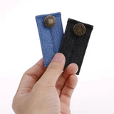 4-Piece: Jeans Elastic Waistband Button Extender Belt Belts & Ties - Tophatter Daily Deals