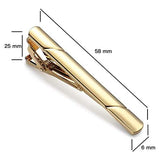 4-Piece: Men's Tie Clips Belts & Ties - Tophatter Daily Deals