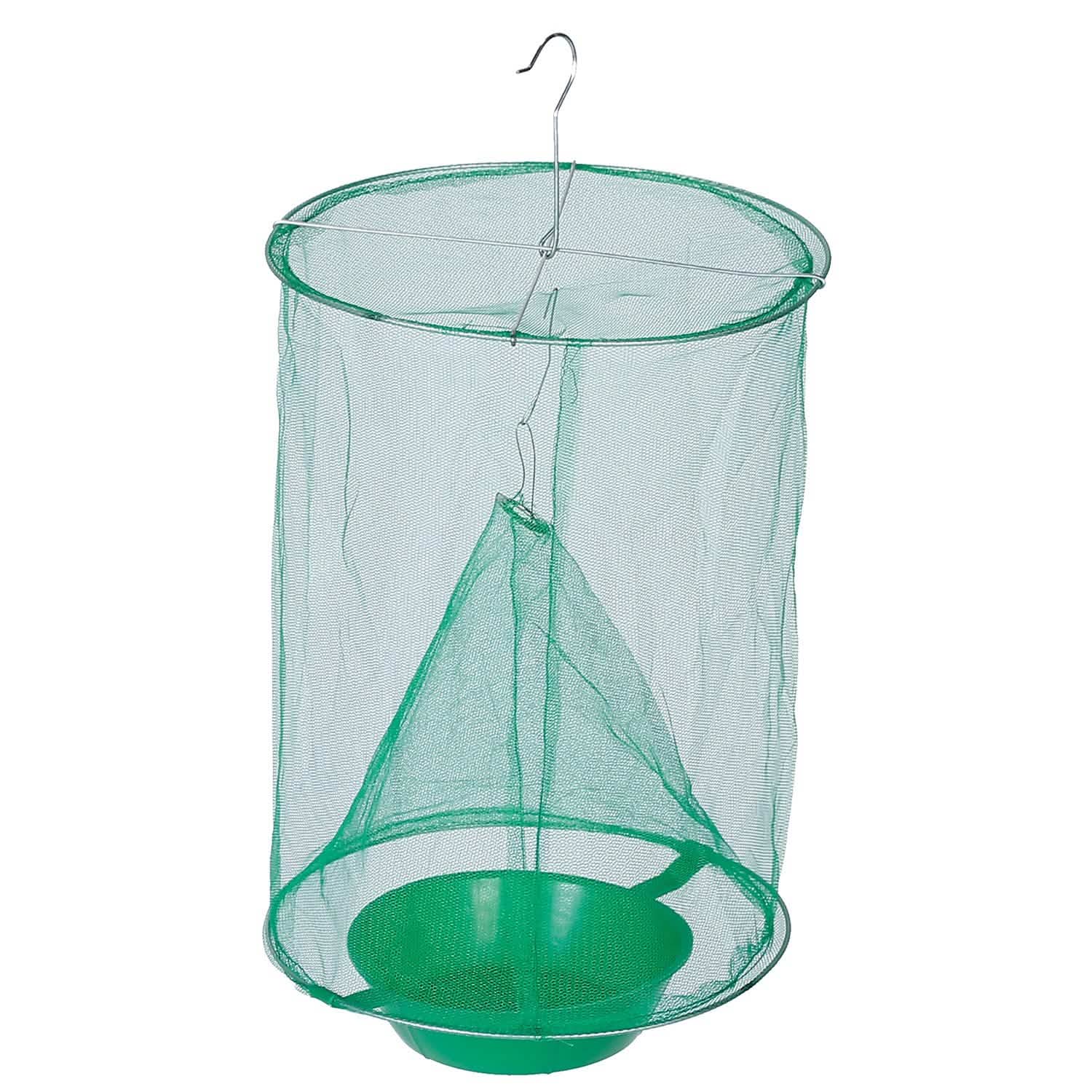 4-Piece: Ranch Fly Trap with Bait Set Pest Control - Tophatter Daily Deals