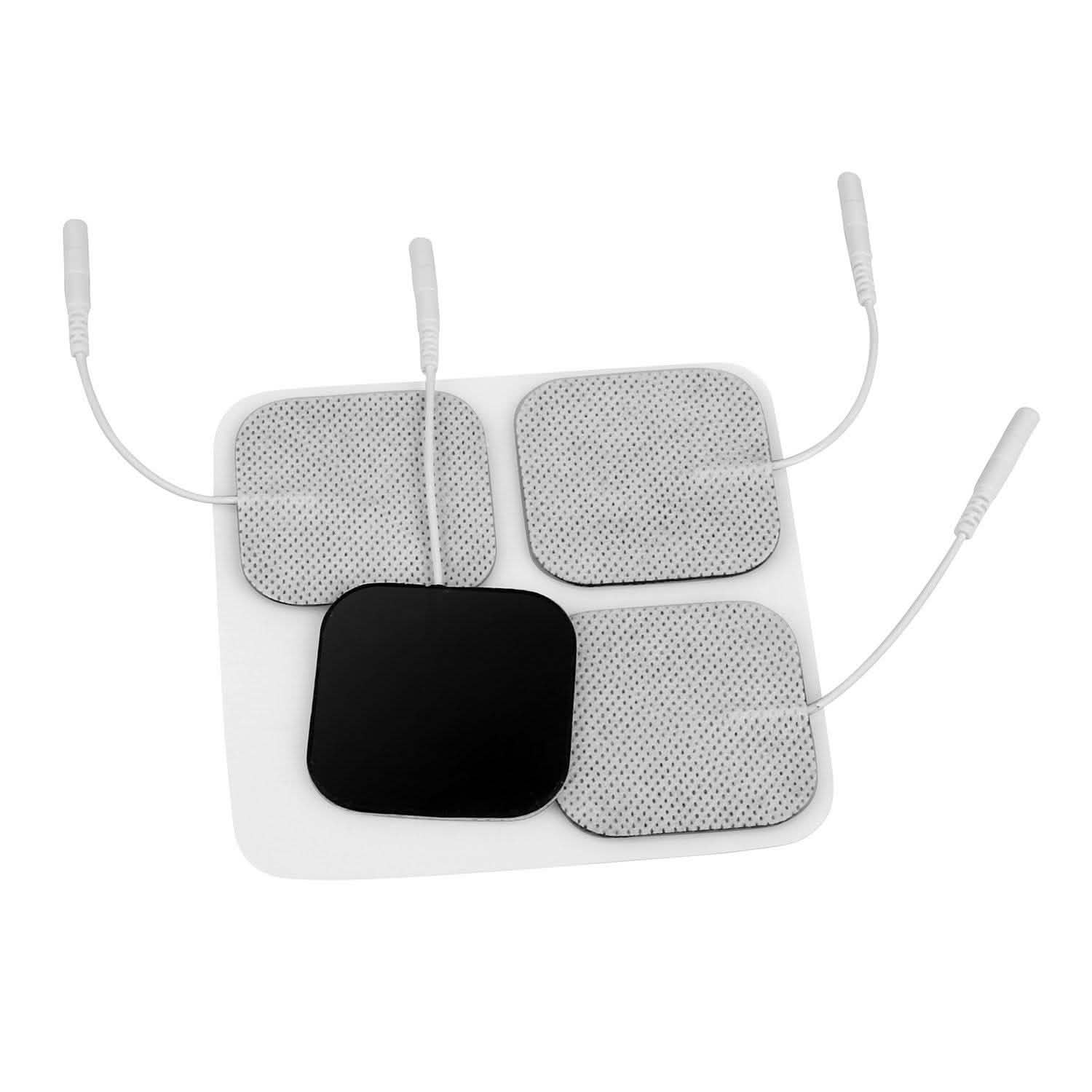 4-Piece: Reusable Self-Adhesive Replacement Electrode Pads Health & Wellness - Tophatter Daily Deals