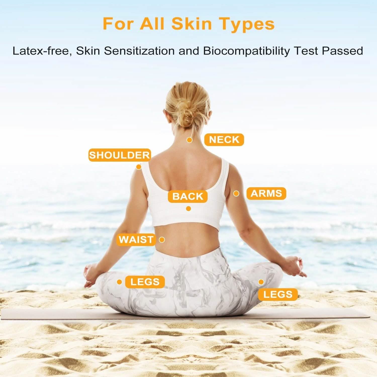 4-Piece: Reusable Self-Adhesive Replacement Electrode Pads Health & Wellness - Tophatter Daily Deals