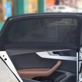 4-Piece Set: Car Window Shades For Front And Back Window Automotive - Tophatter Daily Deals