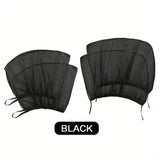 4-Piece Set: Car Window Shades For Front And Back Window Automotive - Tophatter Daily Deals