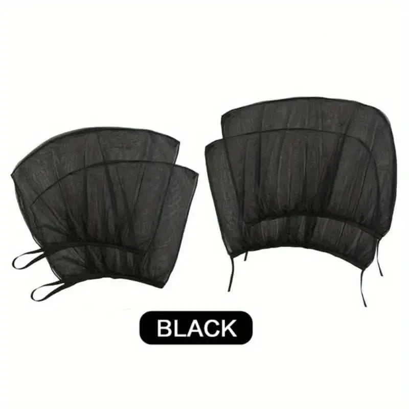 4-Piece Set: Car Window Shades For Front And Back Window Automotive - Tophatter Daily Deals