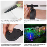 4-Piece: Solar Powered Jellyfish Lights Outdoor Lighting - Tophatter Daily Deals