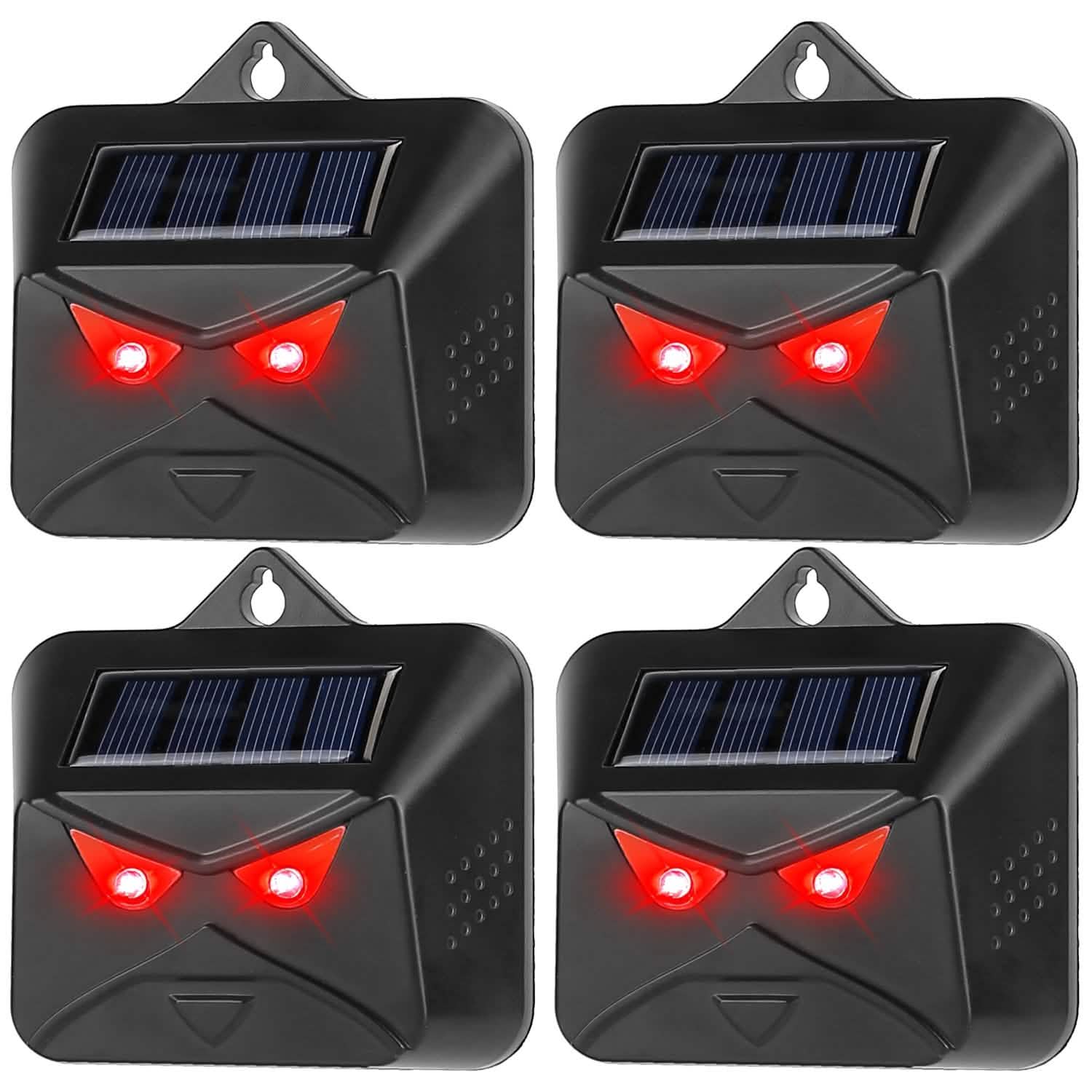 4-Piece: Solar Predator Control Light Pest Control - Tophatter Daily Deals
