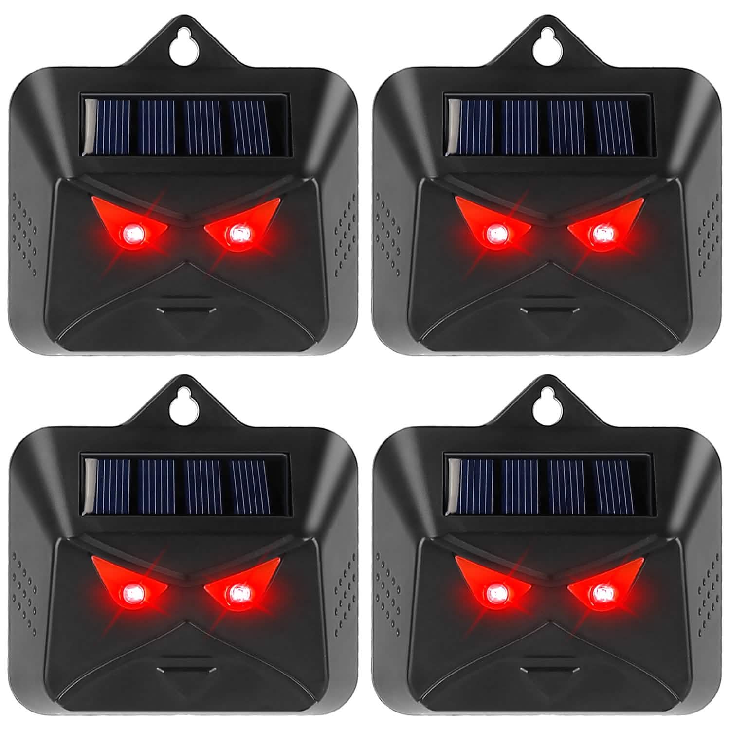 4-Piece: Solar Predator Control Light Pest Control - Tophatter Daily Deals