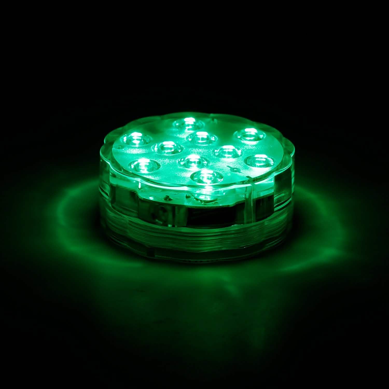 4-Piece: Submersible RGB LED Lights Indoor Lighting - Tophatter Daily Deals