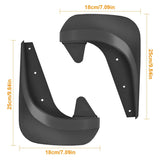 4-Piece: Universal Fit Car Mudguard Flaps Automotive - Tophatter Daily Deals