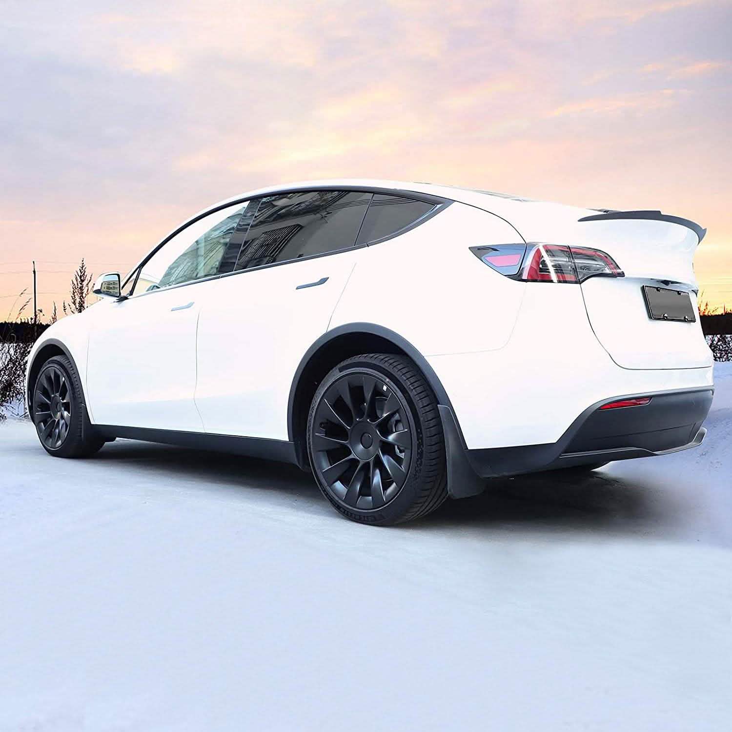 4-Piece: Universal Fit Car Mudguard Flaps Automotive - Tophatter Daily Deals