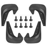 4-Piece: Universal Fit Car Mudguard Flaps Automotive - Tophatter Daily Deals
