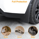 4-Piece: Universal Fit Car Mudguard Flaps Automotive - Tophatter Daily Deals