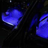 4-Pieces: 36 LEDs 12V Car Atmosphere Light Strip Automotive - Tophatter Daily Deals