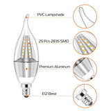 4-Pieces: 5W E12 Candelaria Bulbs Indoor Lighting - Tophatter Daily Deals