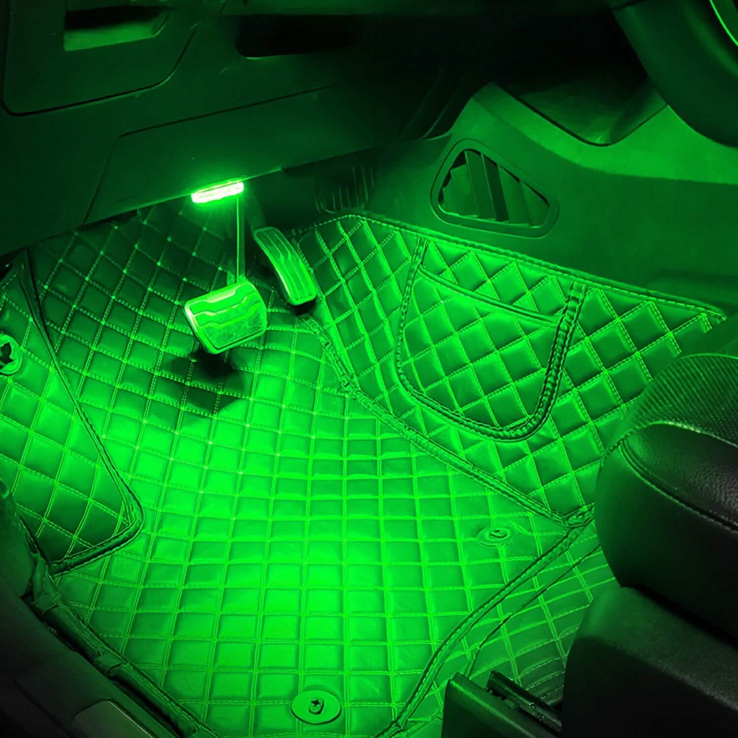 4-Pieces: Cordless Car Interior Light USB Rechargeable Automotive - Tophatter Daily Deals