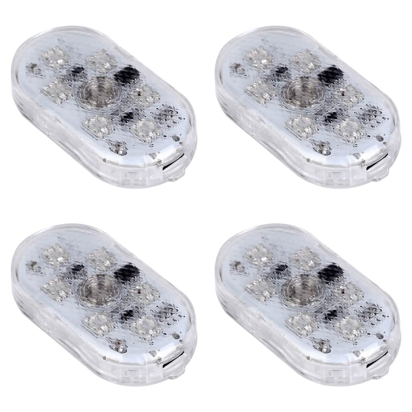 4-Pieces: Cordless Car Interior Light USB Rechargeable Automotive - Tophatter Daily Deals