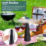 4-Pieces: Fly Repellent Fan Table Top Battery Powered Bug Deterrent Pest Control - Tophatter Daily Deals