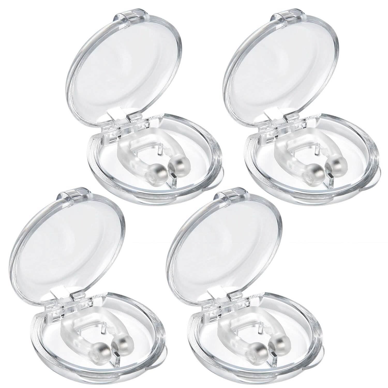 4-Pieces: Magnetic Nose Clip Anti Snoring Device Health & Wellness - Tophatter Daily Deals
