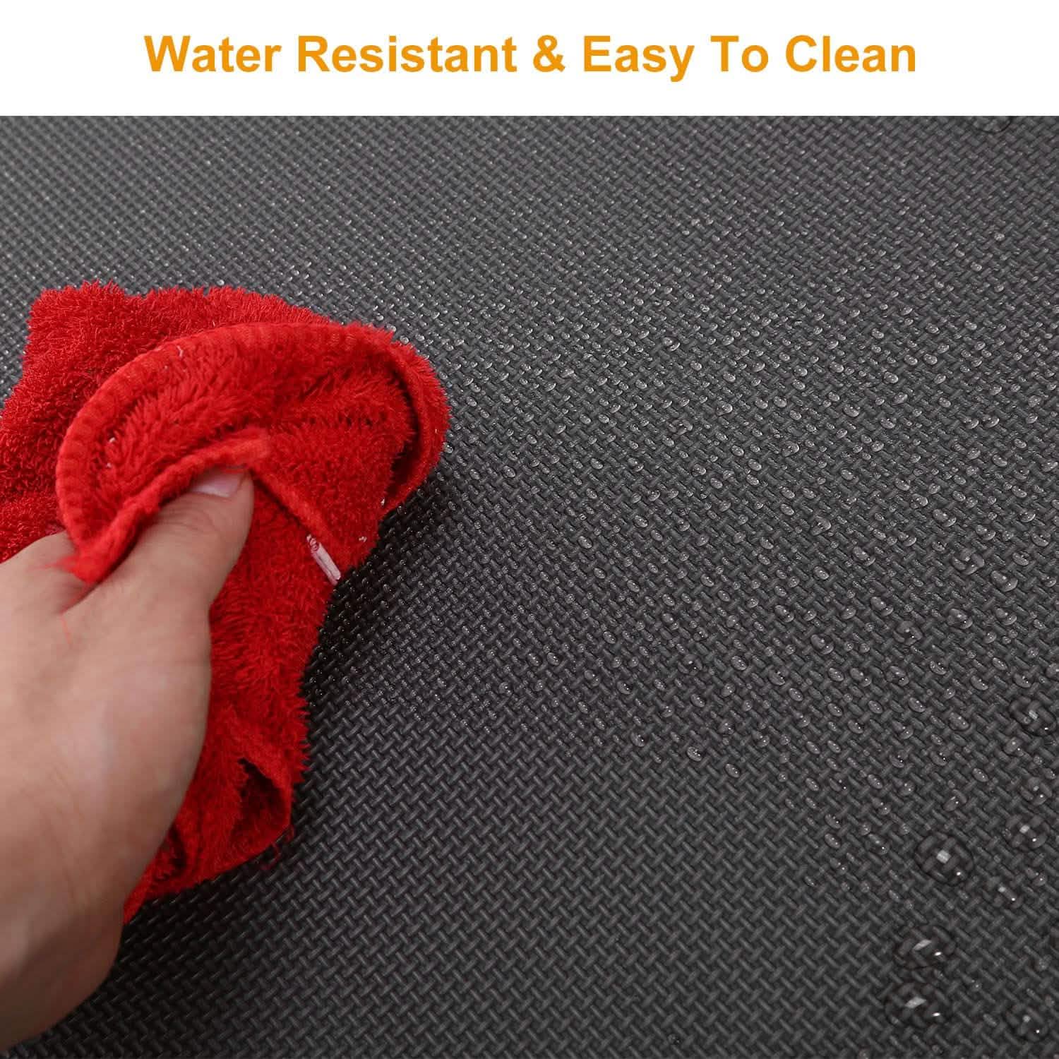 4-Pieces: Puzzle Exercise Foam Mat Fitness & Exercise - Tophatter Daily Deals