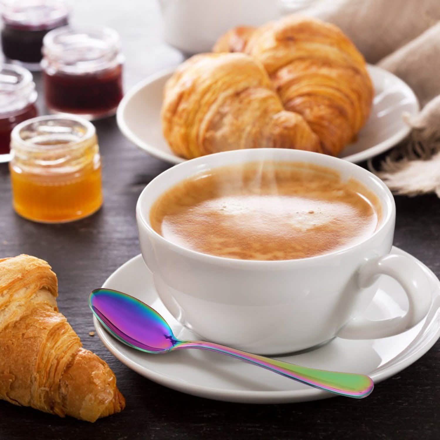 4-Pieces Set: Flatware Stainless Steel Silverware Cutlery Kitchen Set Wine & Dining - Tophatter Daily Deals