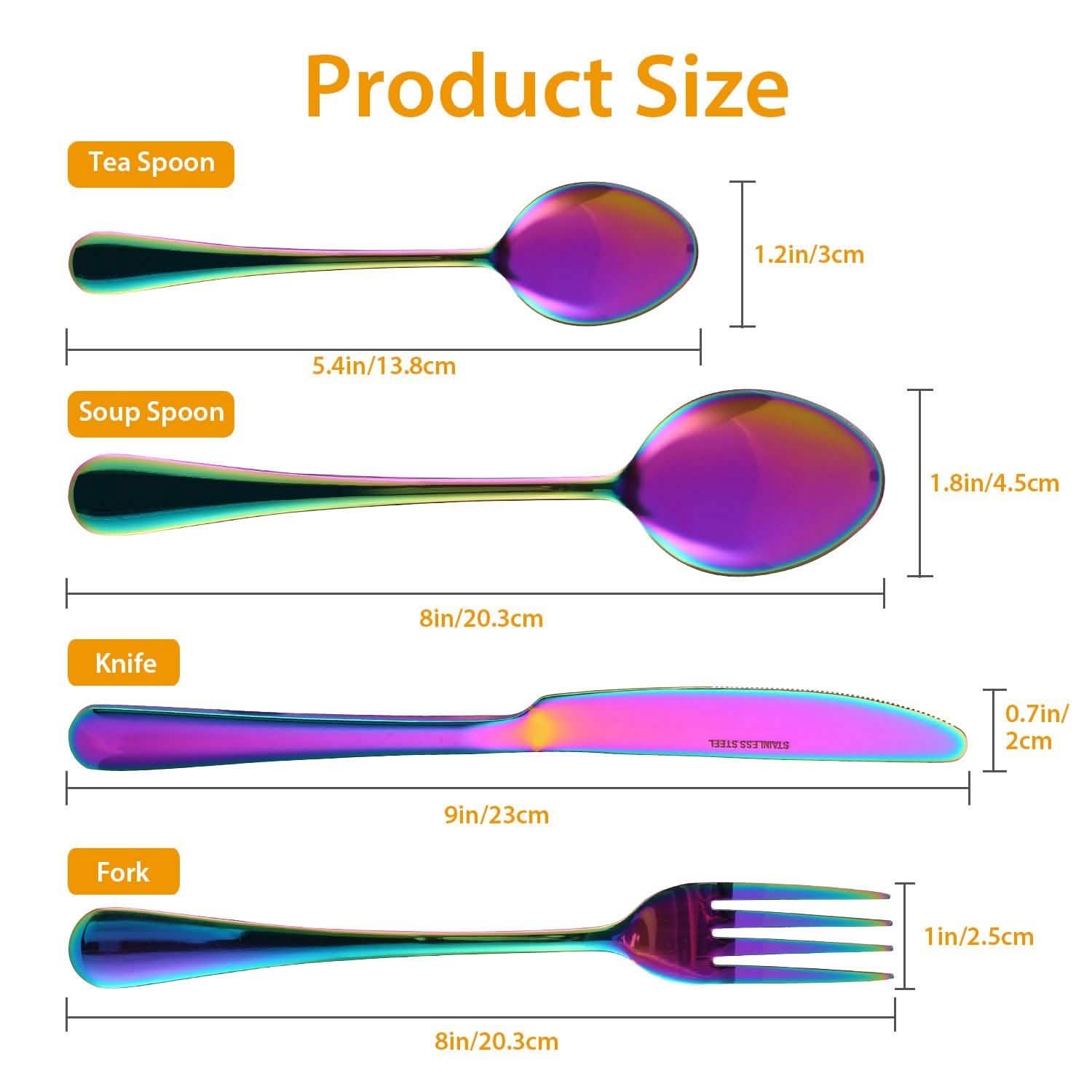 4-Pieces Set: Flatware Stainless Steel Silverware Cutlery Kitchen Set Wine & Dining - Tophatter Daily Deals