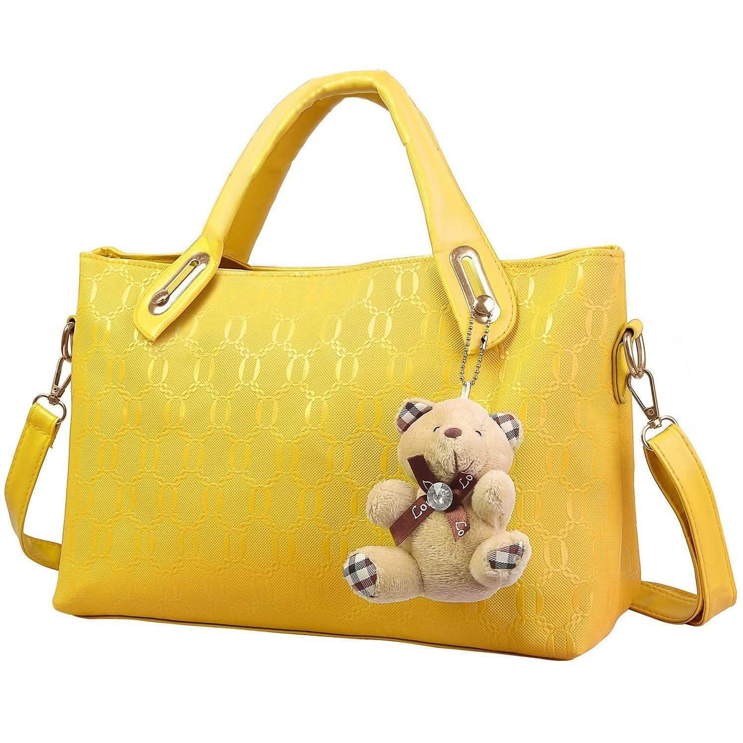 4-Pieces: Women Leather Handbag Handbags & Wallets - Tophatter Daily Deals