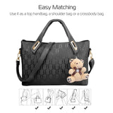 4-Pieces: Women Leather Handbag Handbags & Wallets - Tophatter Daily Deals