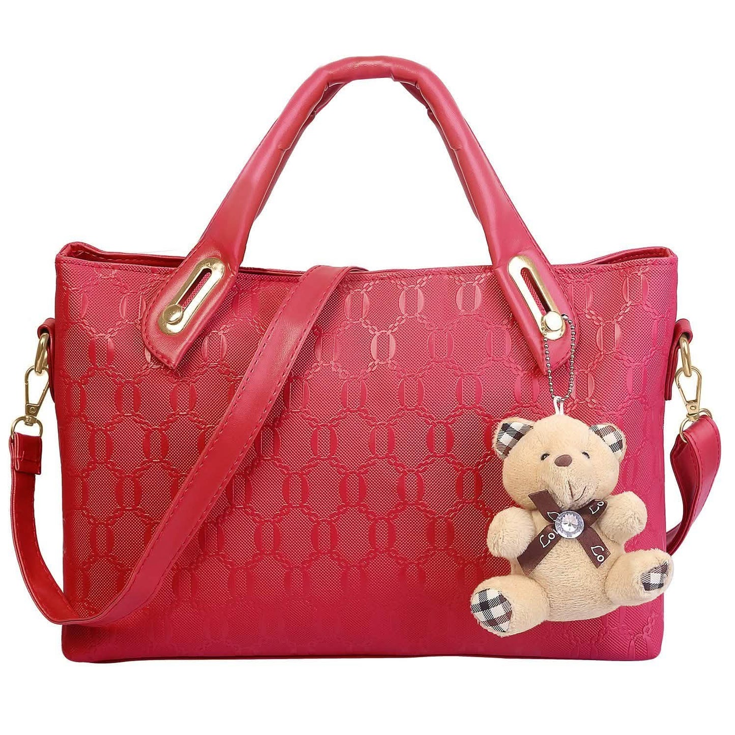 4-Pieces: Women Leather Handbag Handbags & Wallets - Tophatter Daily Deals