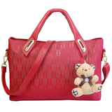 4-Pieces: Women Leather Handbag Handbags & Wallets - Tophatter Daily Deals