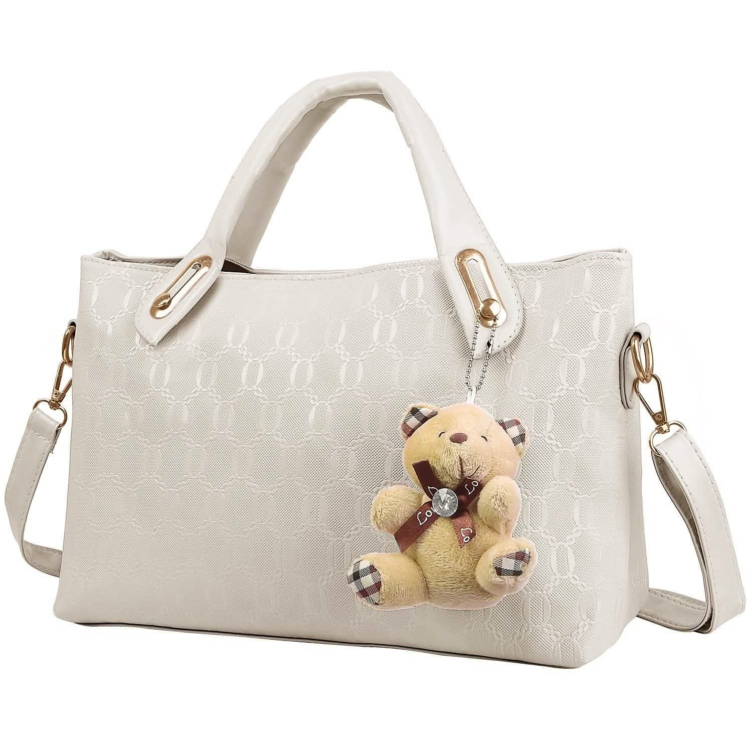 4-Pieces: Women Leather Handbag Handbags & Wallets - Tophatter Daily Deals