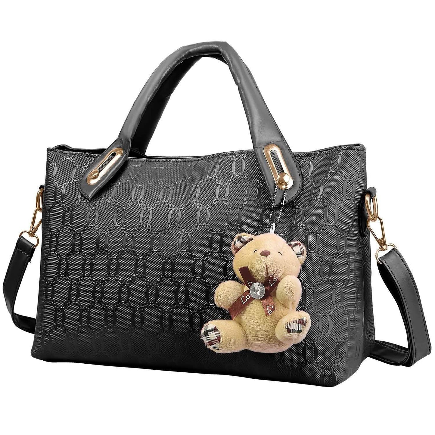 4-Pieces: Women Leather Handbag Handbags & Wallets - Tophatter Daily Deals