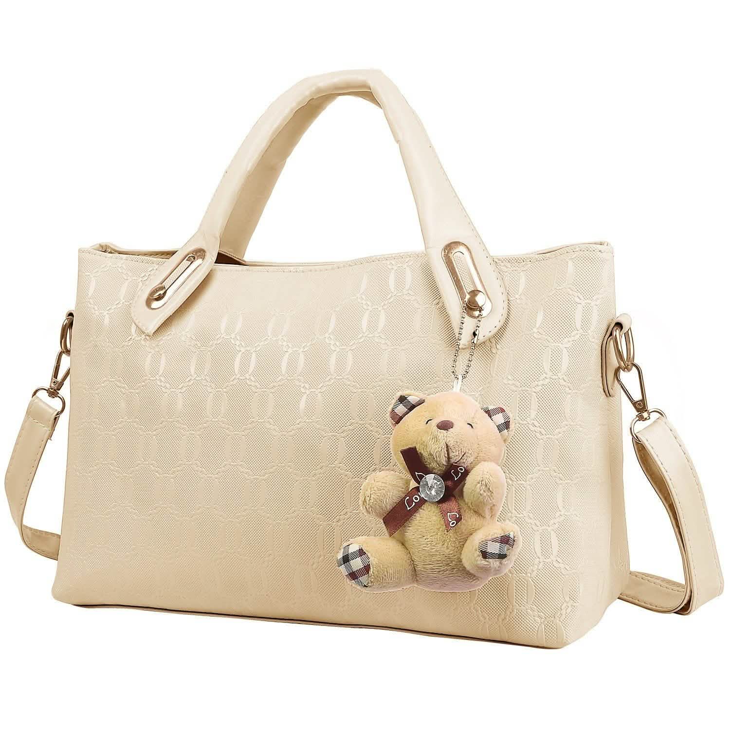 4-Pieces: Women Leather Handbag Handbags & Wallets - Tophatter Daily Deals