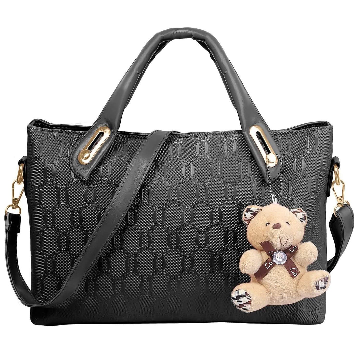4-Pieces: Women Leather Handbag Handbags & Wallets - Tophatter Daily Deals