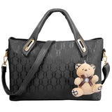 4-Pieces: Women Leather Handbag Handbags & Wallets - Tophatter Daily Deals