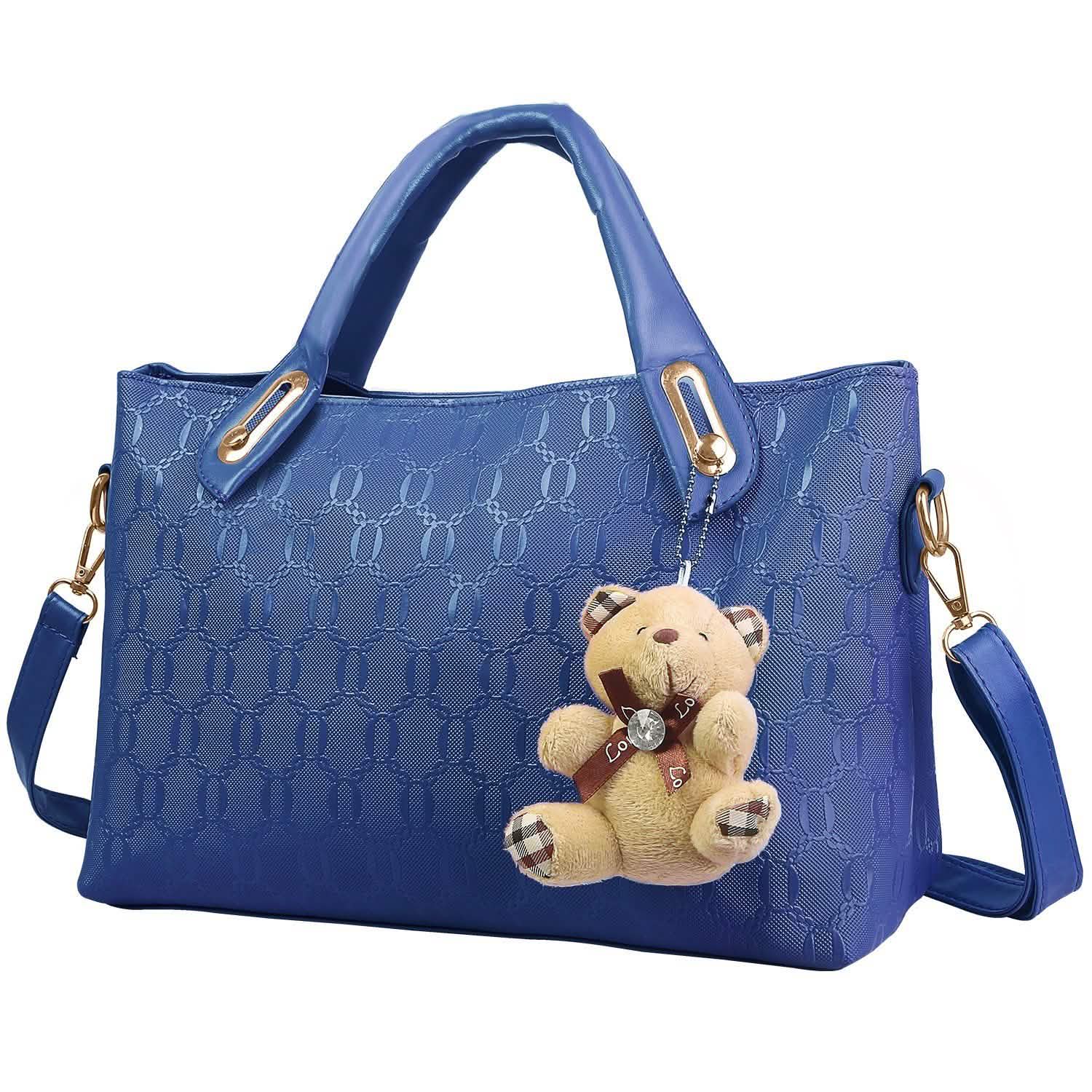 4-Pieces: Women Leather Handbag Handbags & Wallets - Tophatter Daily Deals