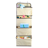 4-Pockets Wall Mount Closet Storage Organizer Storage & Organization - Tophatter Daily Deals