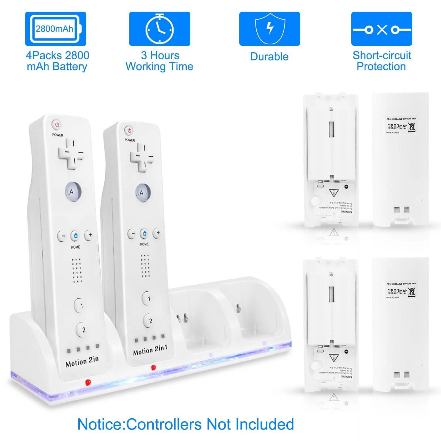 4 Remotes Charging Dock Video Games & Consoles - Tophatter Daily Deals