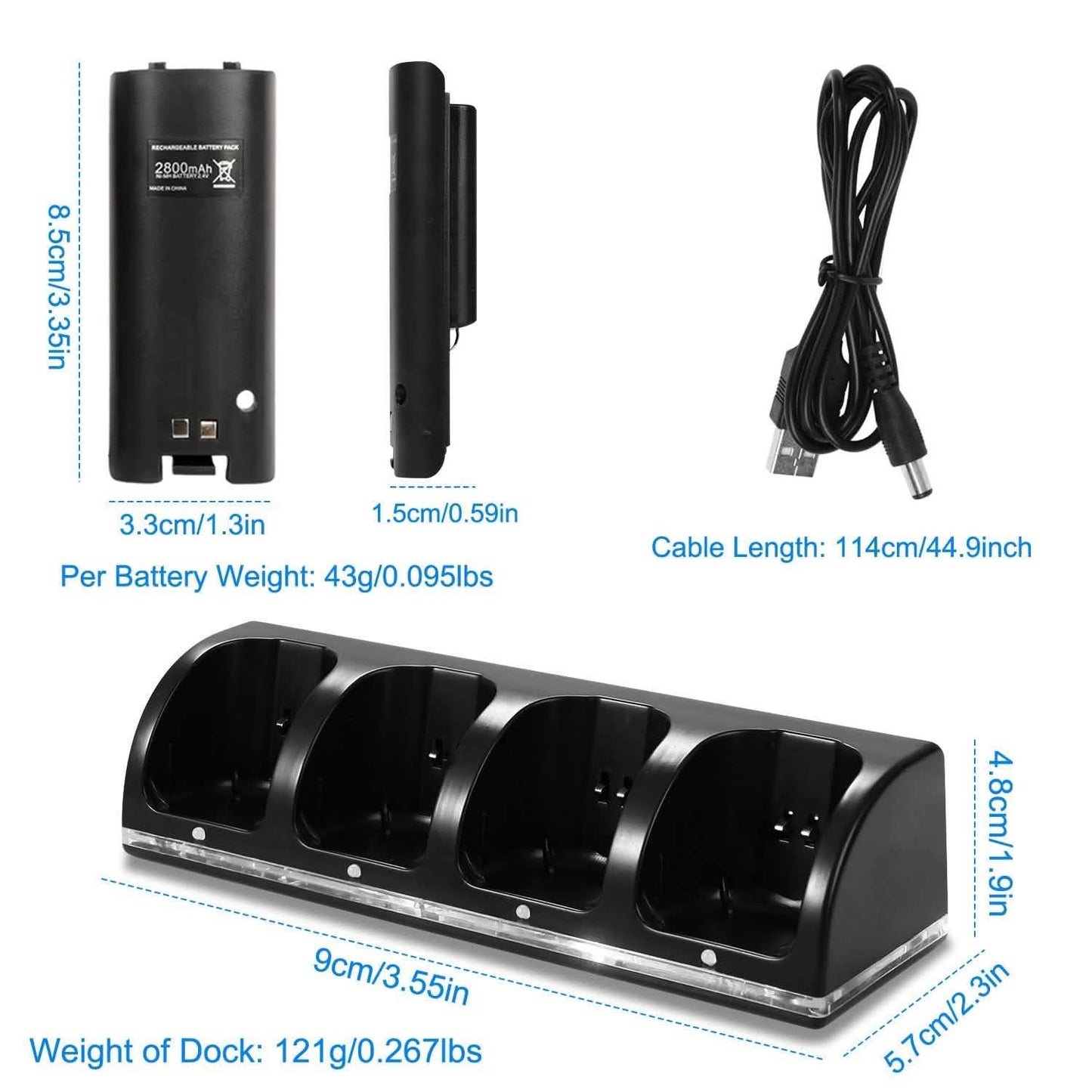 4 Remotes Charging Dock Video Games & Consoles - Tophatter Daily Deals