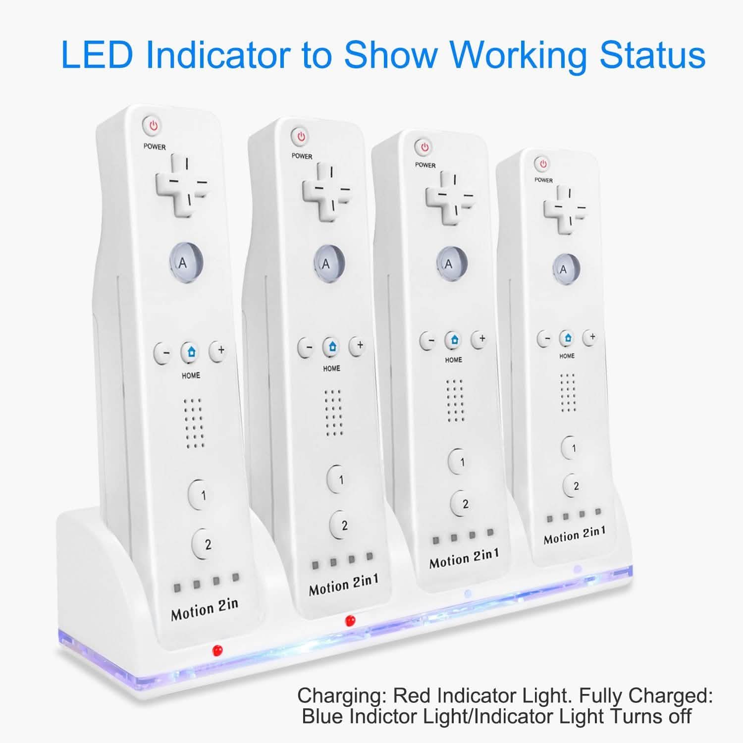 4 Remotes Charging Dock Video Games & Consoles - Tophatter Daily Deals