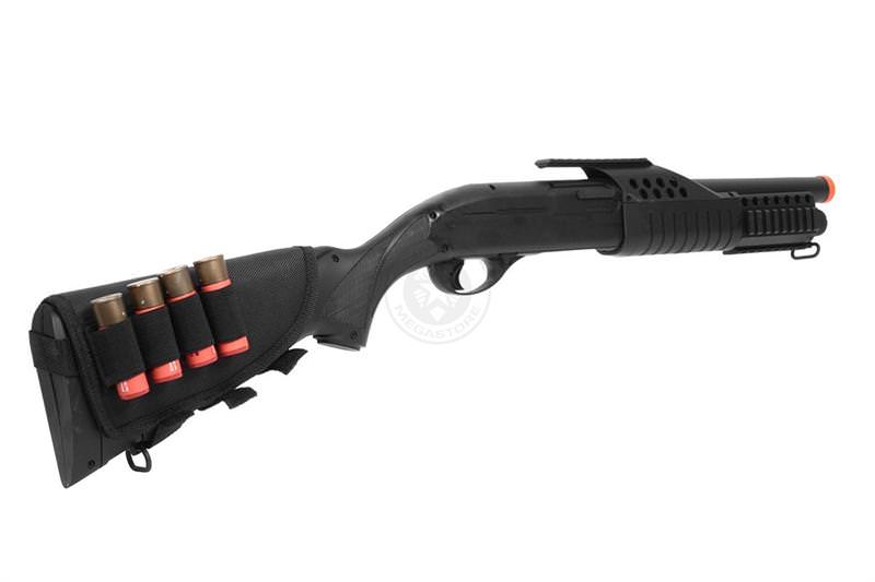 Spring M180D1 Full Stock Airsoft Shotgun - TOPHATTER'S ARMORY DEALS Collectible Weapons - Tophatter Daily Deals