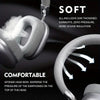 40-Hour Long-Lasting Wireless Noise-Cancelling Headphones Over-Ear Headphones - Tophatter Daily Deals
