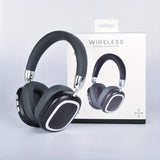 40-Hour Long-Lasting Wireless Noise-Cancelling Headphones Over-Ear Headphones - Tophatter Daily Deals