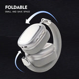40-Hour Long-Lasting Wireless Noise-Cancelling Headphones Over-Ear Headphones - Tophatter Daily Deals