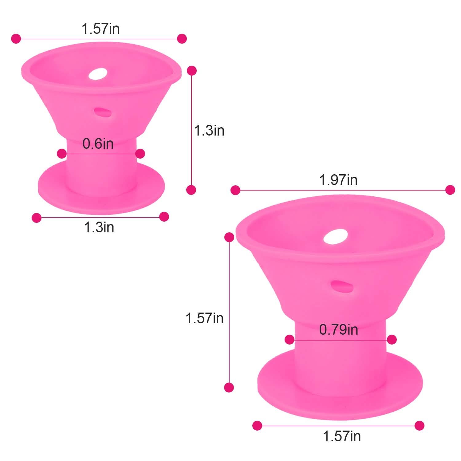 40-Piece: Silicon Hair Curler Beauty & Personal Care - Tophatter Daily Deals