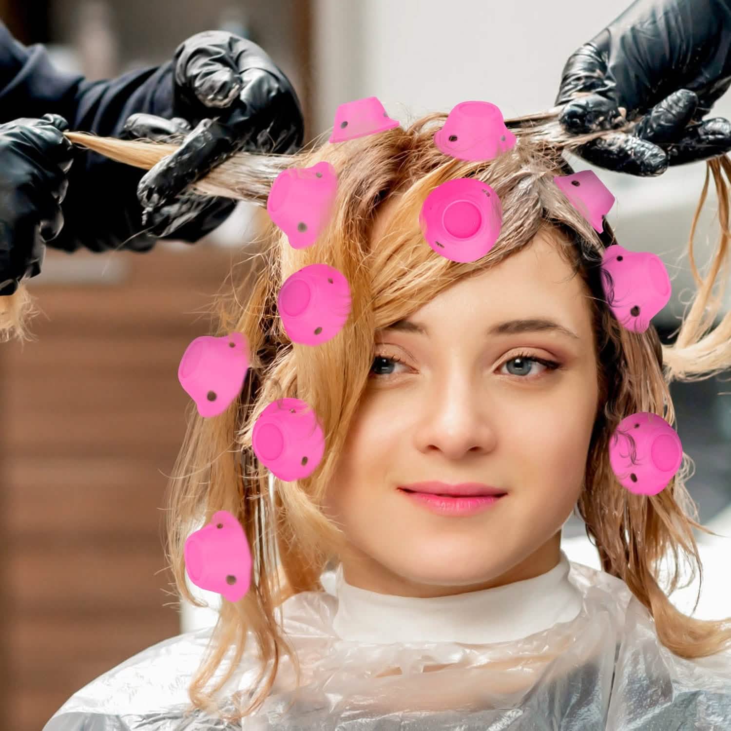 40-Piece: Silicon Hair Curler Beauty & Personal Care - Tophatter Daily Deals